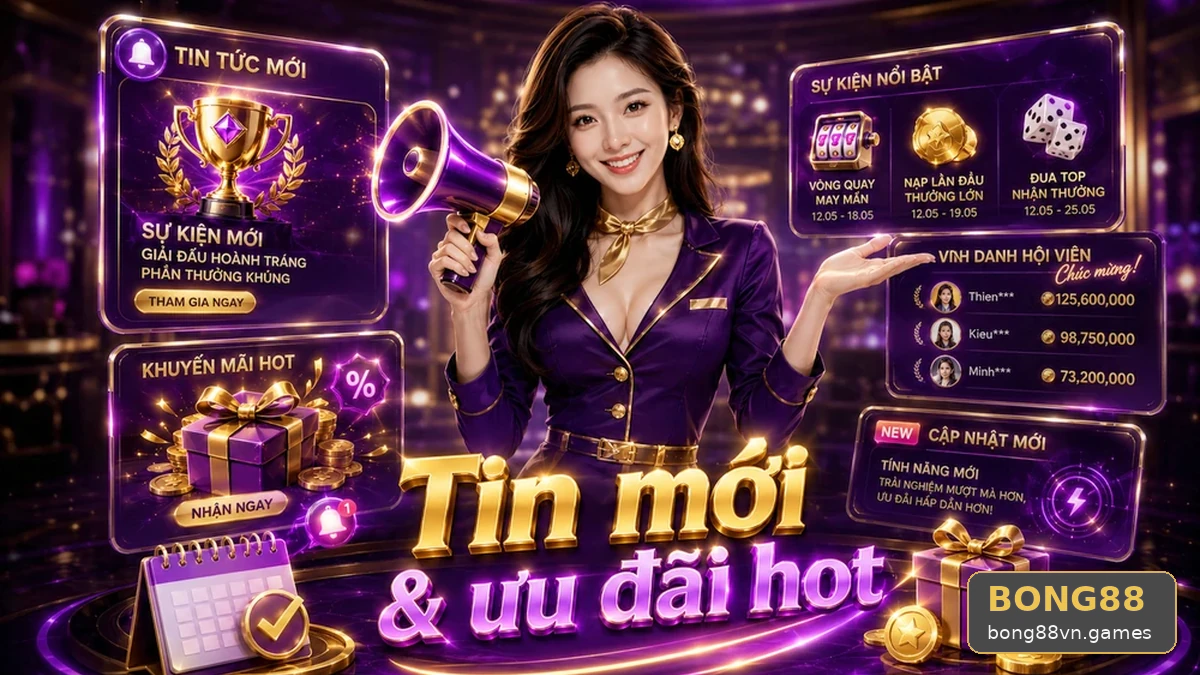 Khuyến Mãi BONG88: Đọc Chi Tiết Giao Diện Tin Mới Và Ưu Đãi Theo Chuỗi Trước-Trong-Sau – So Sánh Khuyến Mãi Theo Nhu Cầu Qua Góc Kiểm Chứng Theo Tên Miền bong88vn.games