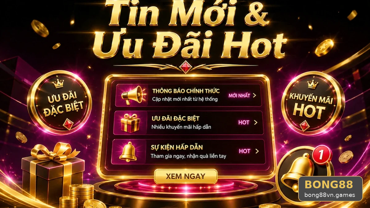 Khuyến Mãi BONG88 Tại bong88vn.games: Đọc Chi Tiết Giao Diện Tin Mới, Ưu Đãi Và Điều Kiện Nhận Thưởng — Đánh Giá Ưu Đãi Cho Người Mới Bằng Tiêu Chí Minh Bạch Qua Góc Kiểm Chứng Theo Tên Miền