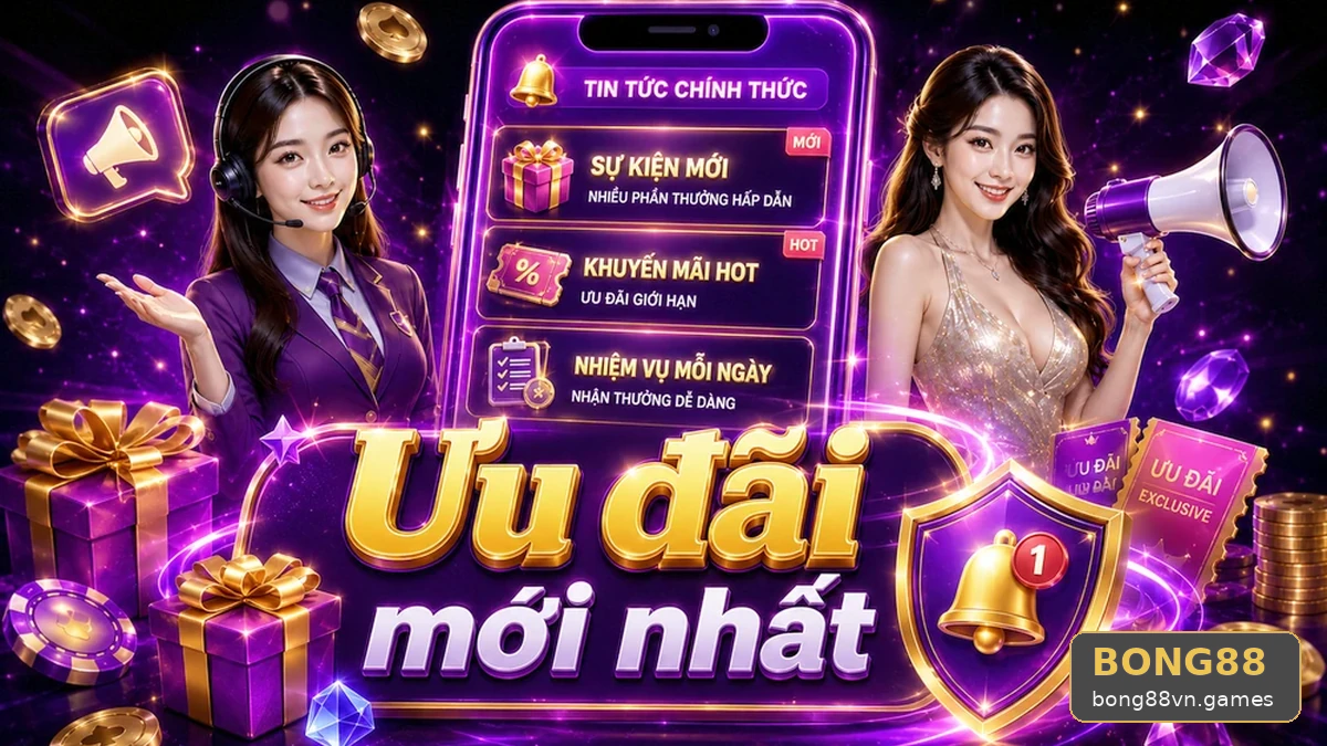 rà soát năm điểm nhận diện ưu đãi khuyến mãi BONG88